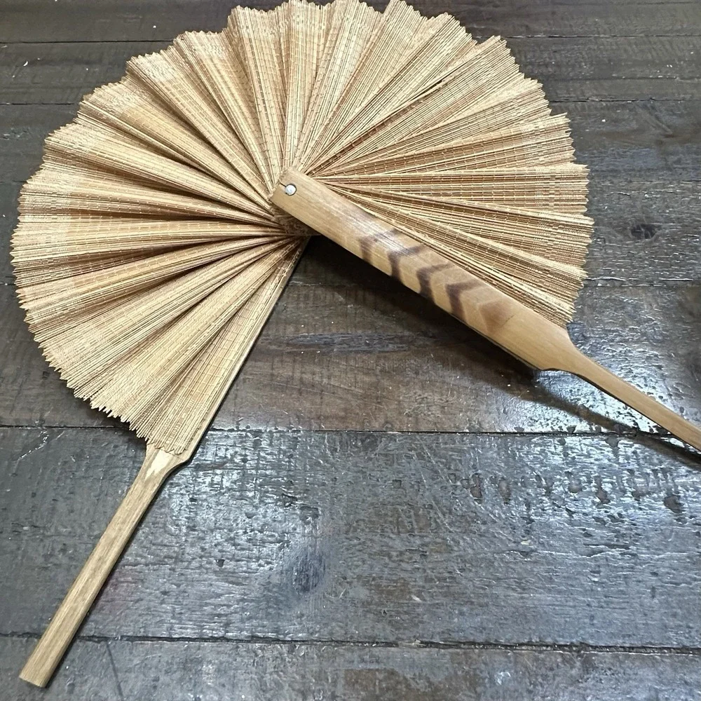 VTG Handmade Bamboo Folding Fan – 11